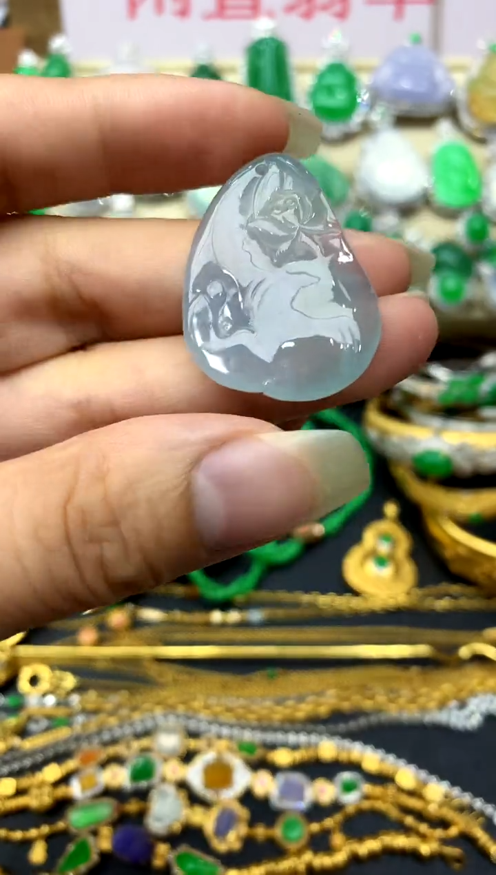 颈饰未镶嵌翡翠180 -中国好珍宝