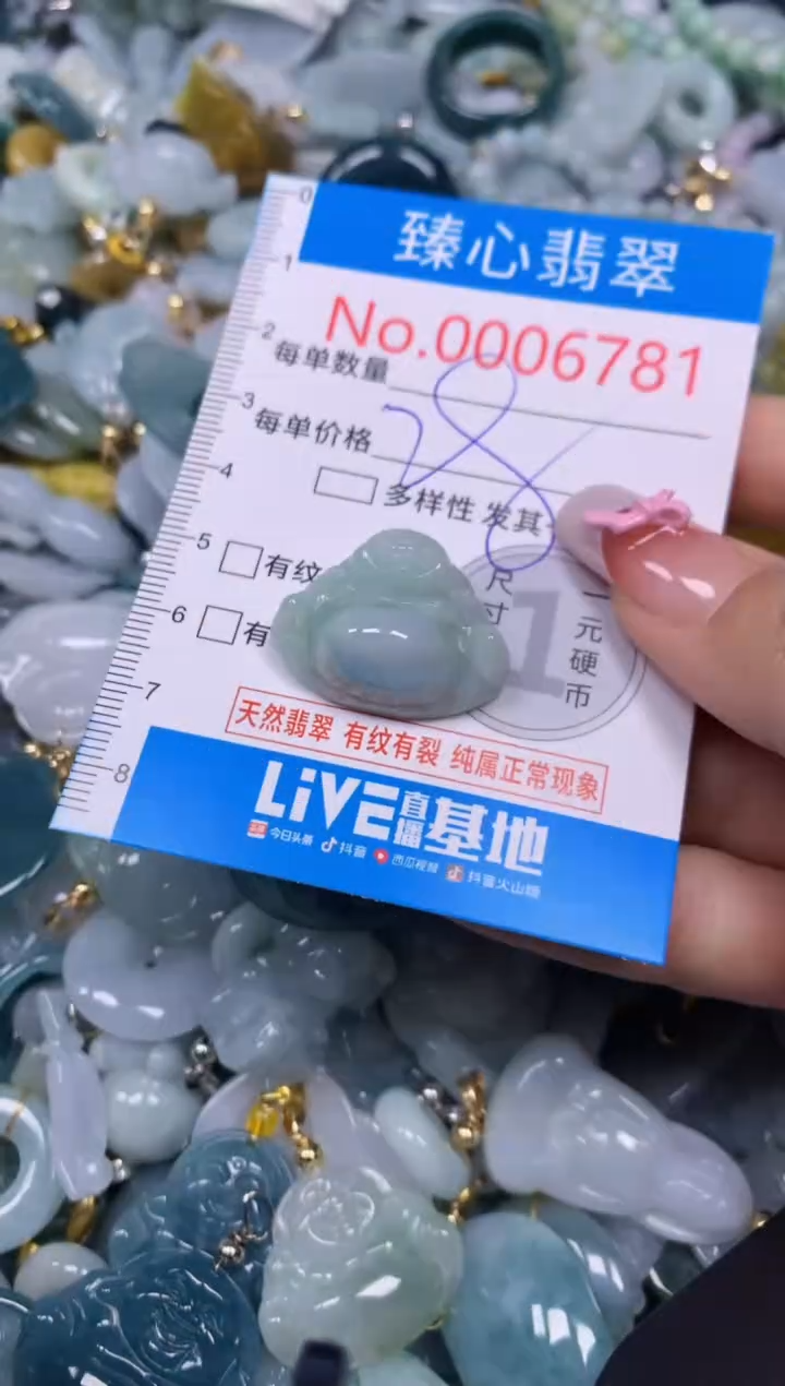 【闪购商品】翡翠颈饰未镶嵌含绳0006781