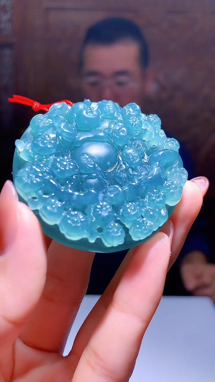 【闪购商品】定制翡翠未镶嵌1060hm-毛货挂件24