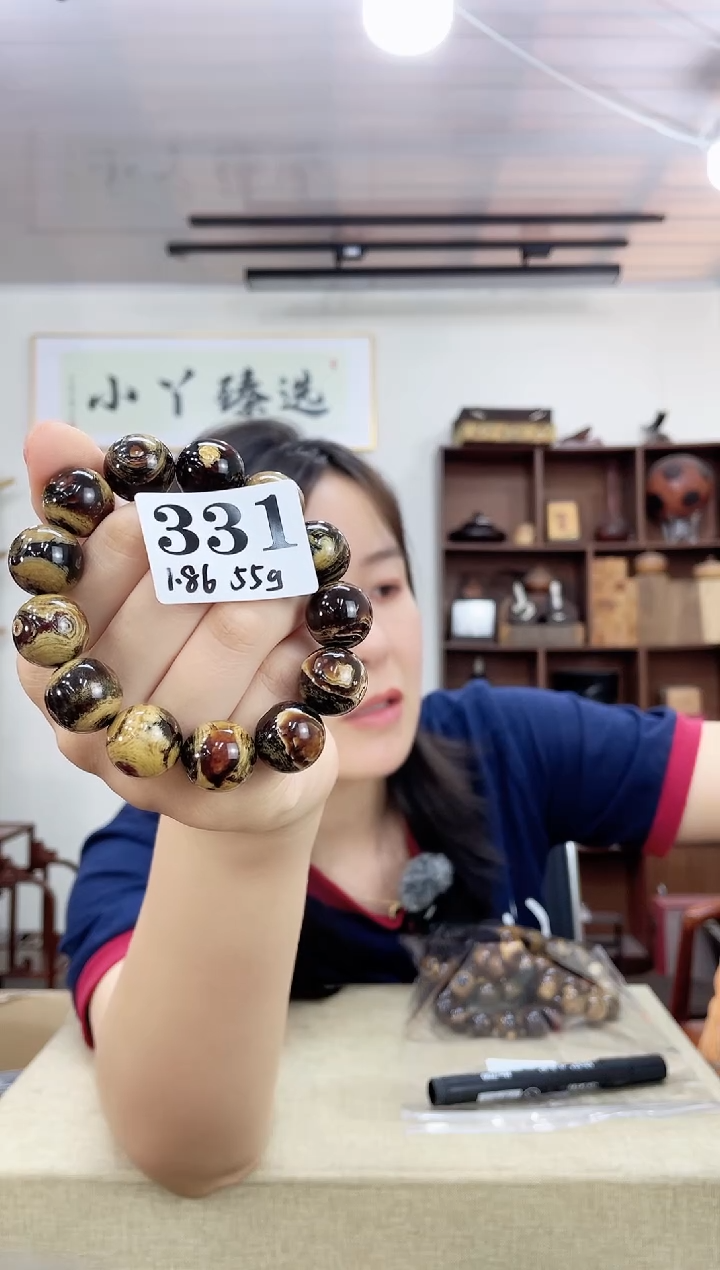 乌木类端景台331六六木1.86单圈串木木木 