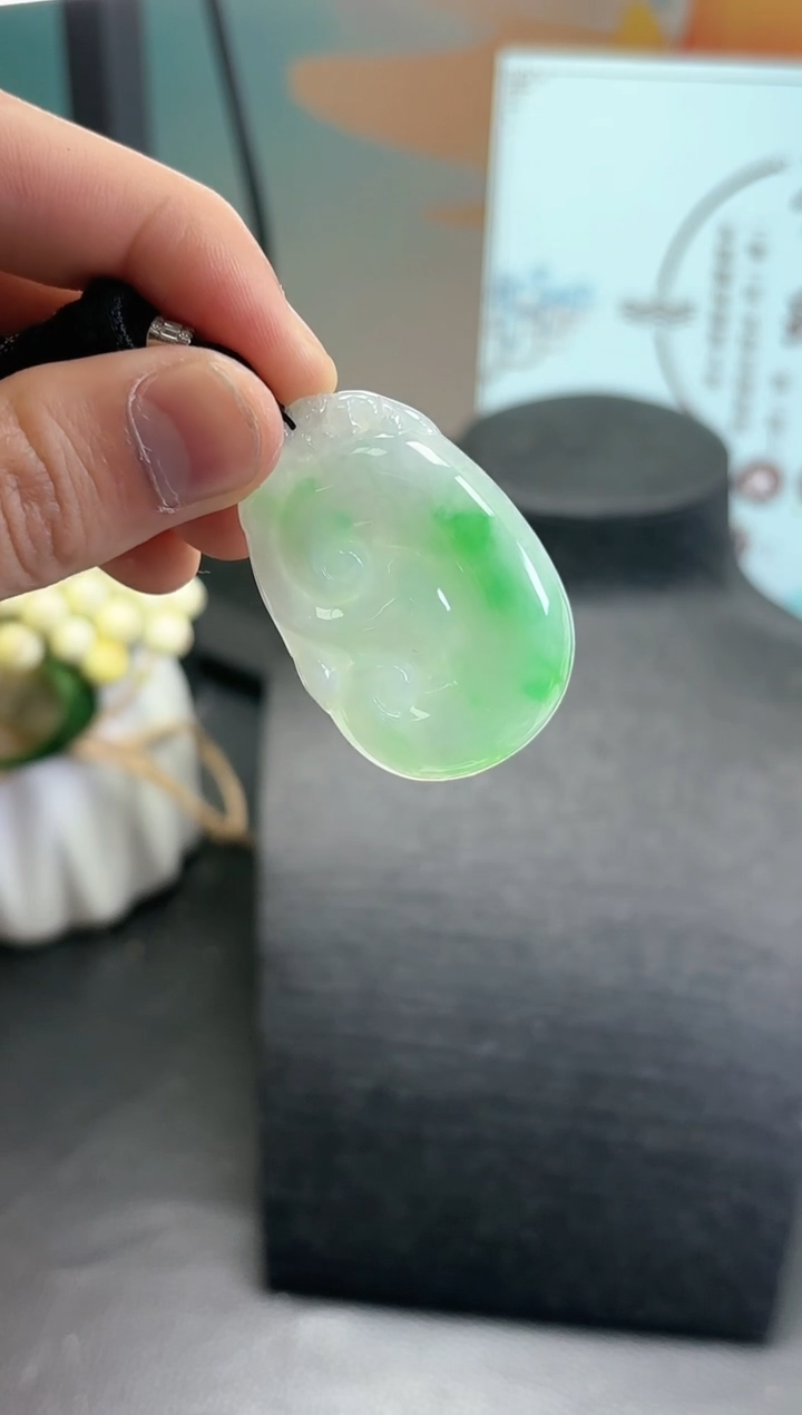 【闪购商品】翡翠颈饰未镶嵌如意