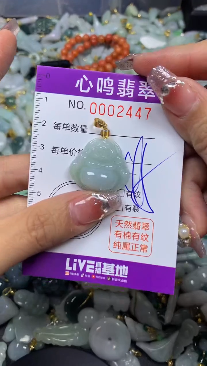 【闪购商品】翡翠颈饰未镶嵌闪购002447