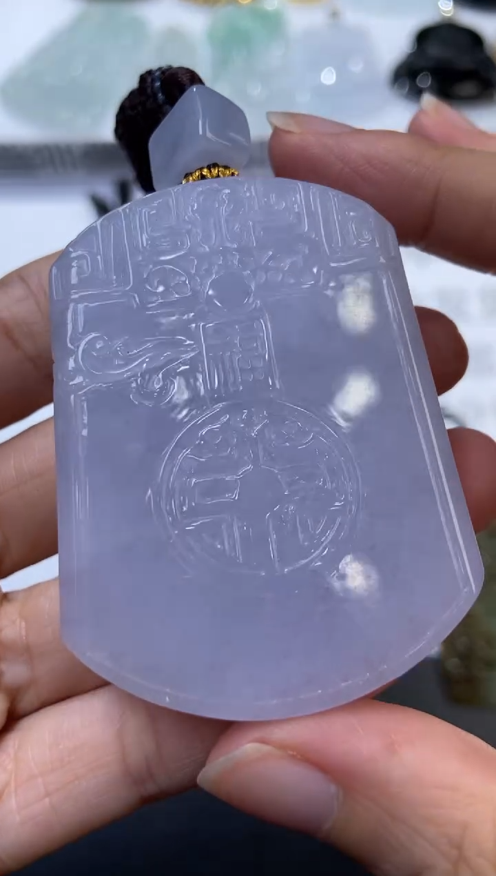 未镶嵌挂件翡翠356564  多人