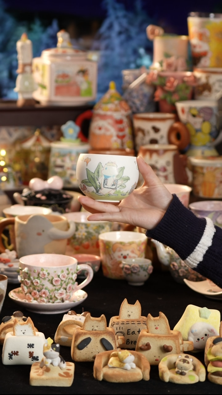 其他陶景德镇釉下彩手绘设计师款陶瓷