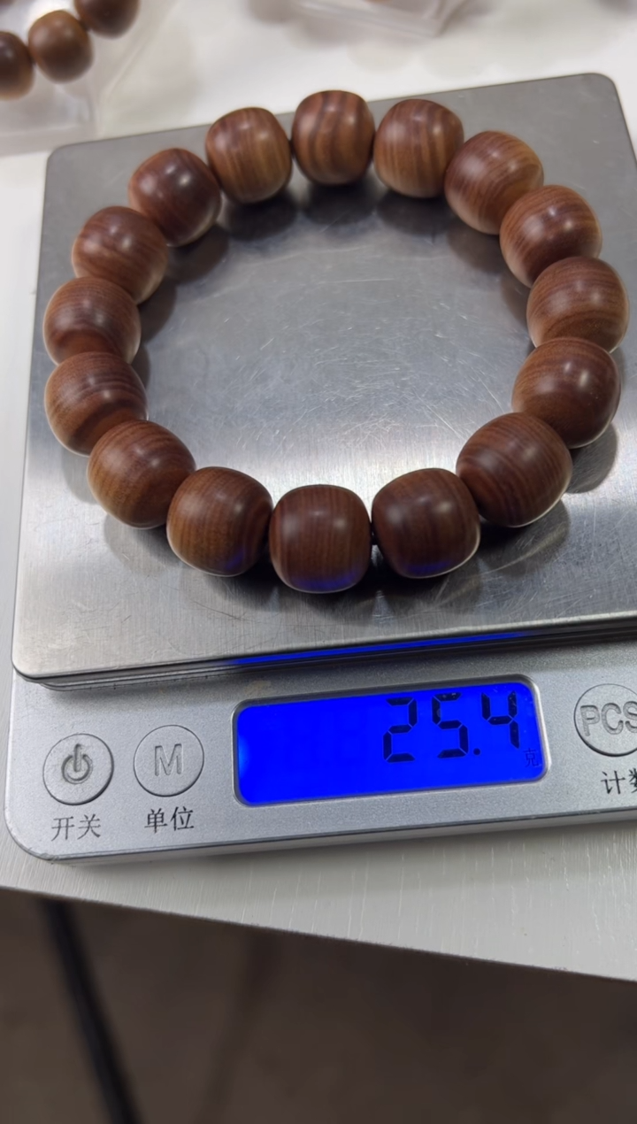【闪购商品】檀香木手串/手链迈索尔老山檀13*14单圈手串
