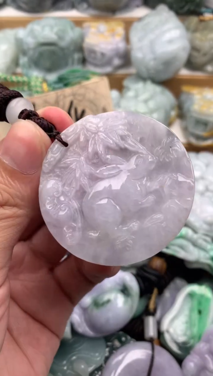 吊坠(不含链)未镶嵌翡翠1