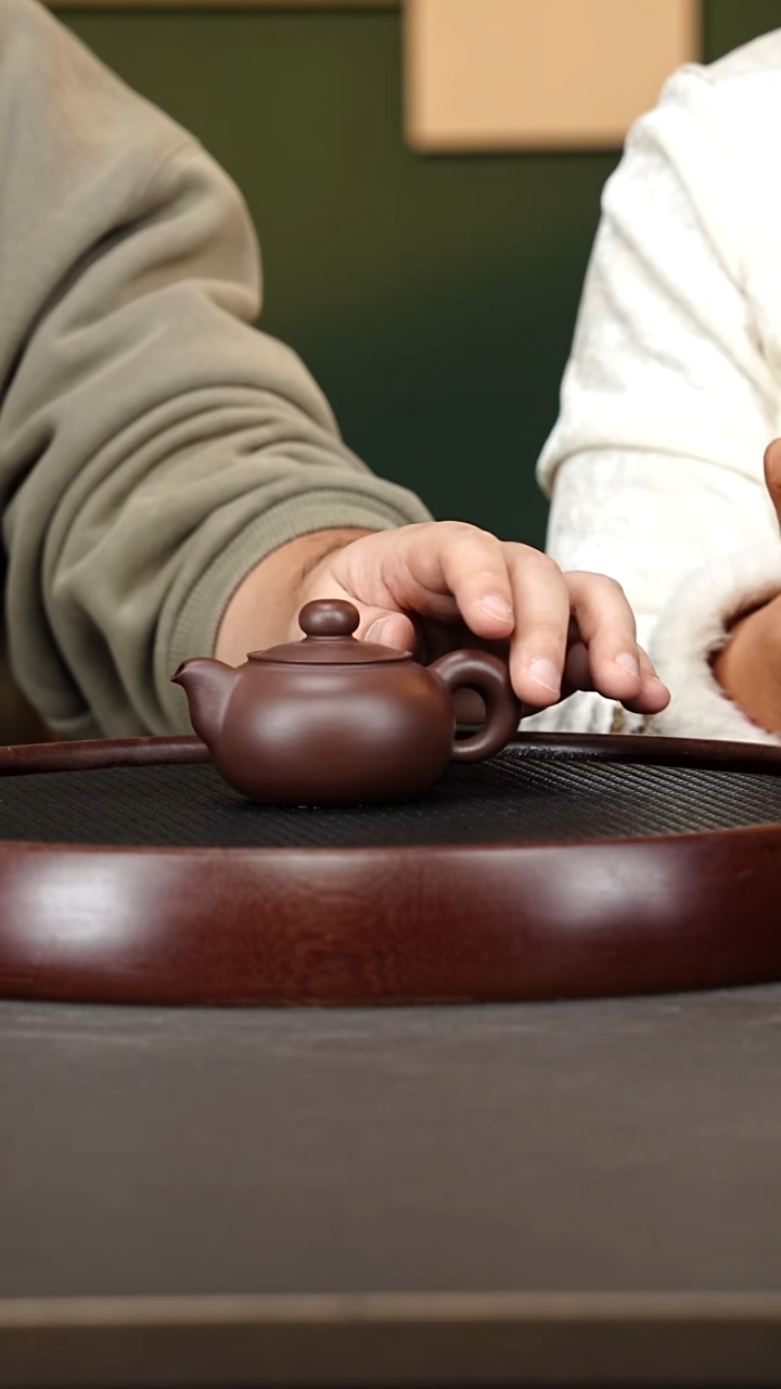 茶壶紫砂117张彩萍 卡盖芙蓉珠 棠韵紫泥160cc