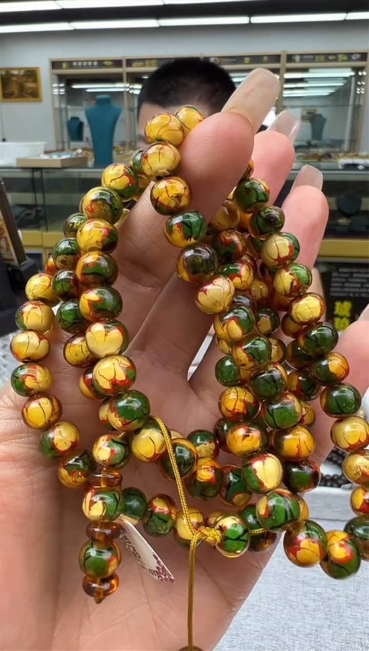 【闪购商品】琥珀颈饰未镶嵌41秒拍号