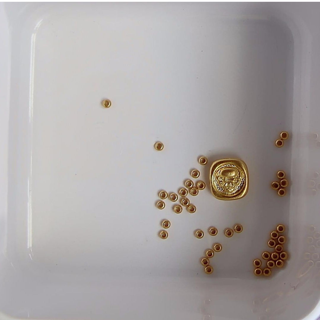 黄金足金小金 豆 