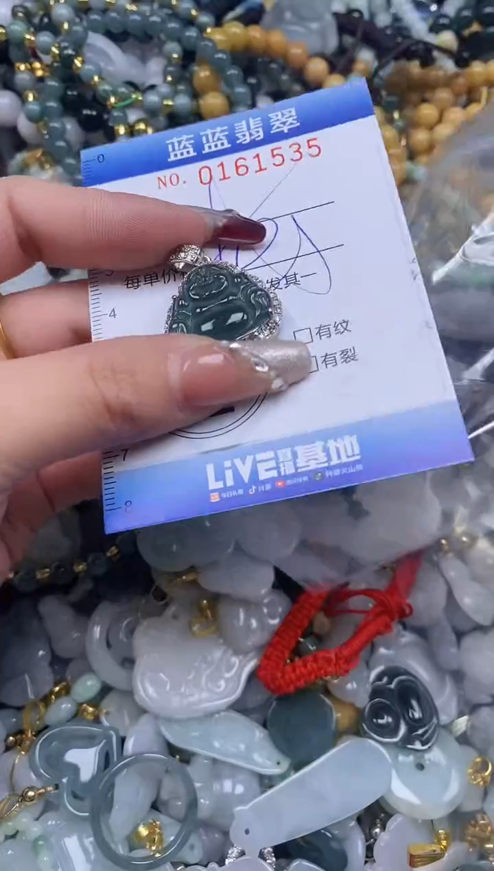 【闪购商品】翡翠颈饰未镶嵌闪购0161535多样性发其一