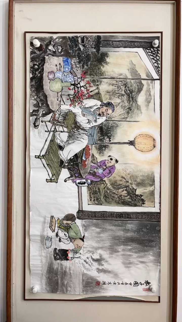 【闪购商品】国画2.4-艺术冯高翔-四尺人物-42