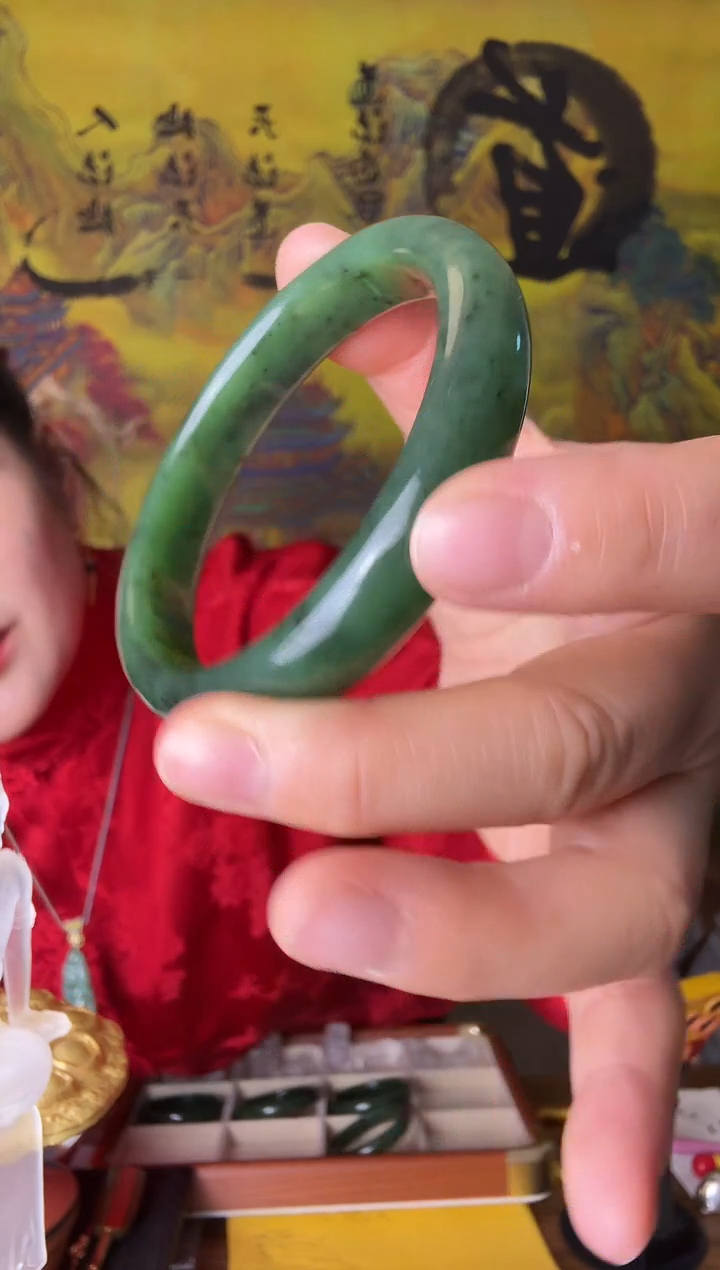 未镶嵌手镯和田玉和田碧玉手镯58-59