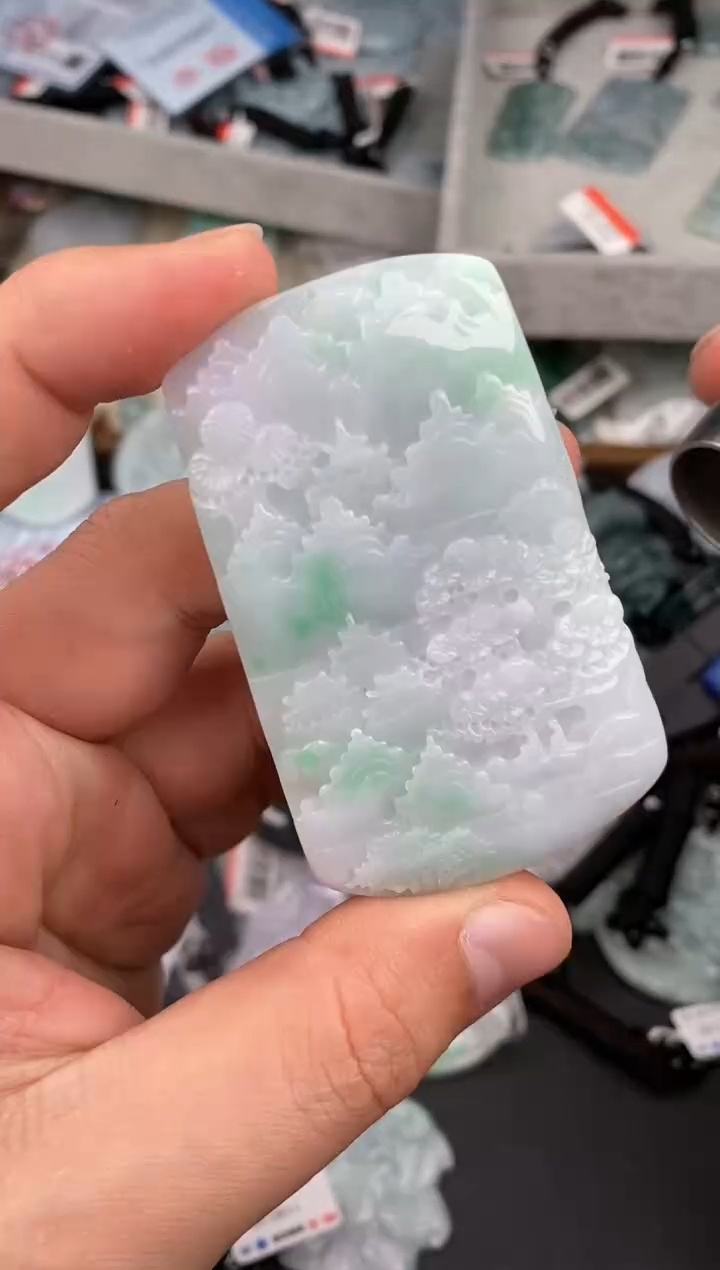 【闪购商品】翡翠颈饰未镶嵌  天然翡翠，一物一图