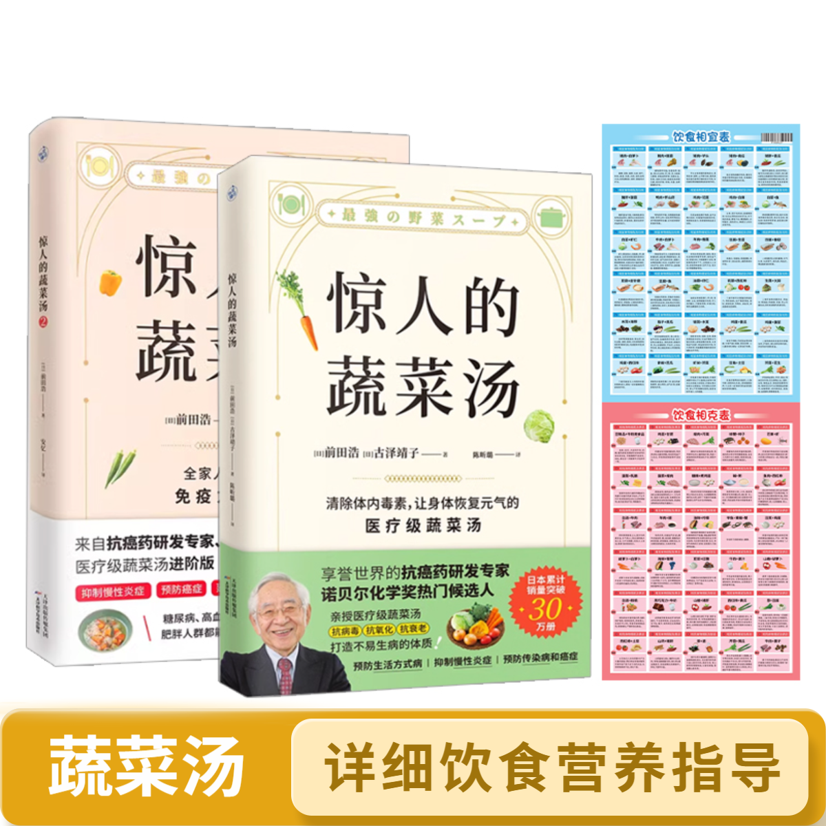 惊人的蔬菜汤1/2让身体恢复元气的医疗级蔬菜汤饮食营养食疗书籍 