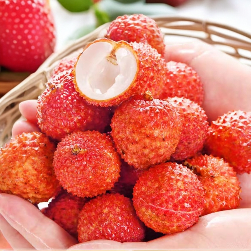 【食品城水果】桂味荔枝3-6斤同城配送广西壮族自治区