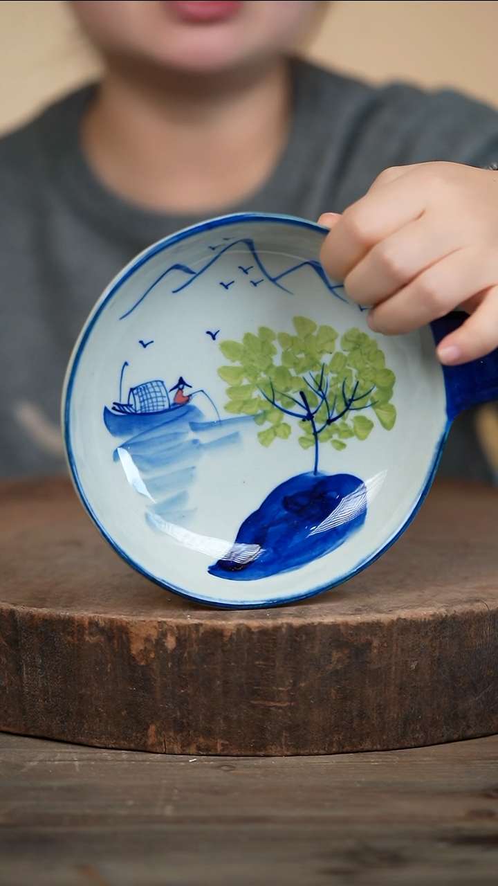 【闪购商品】瓷片景德镇高温釉下彩（食品级）