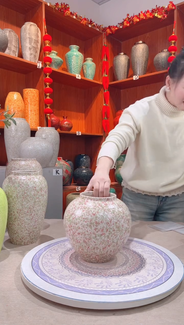 【闪购商品】瓶绿野仙踪 小号 陶瓷花瓶 无花