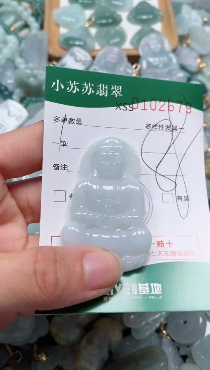 【闪购商品】翡翠颈饰未镶嵌闪购商品0102679