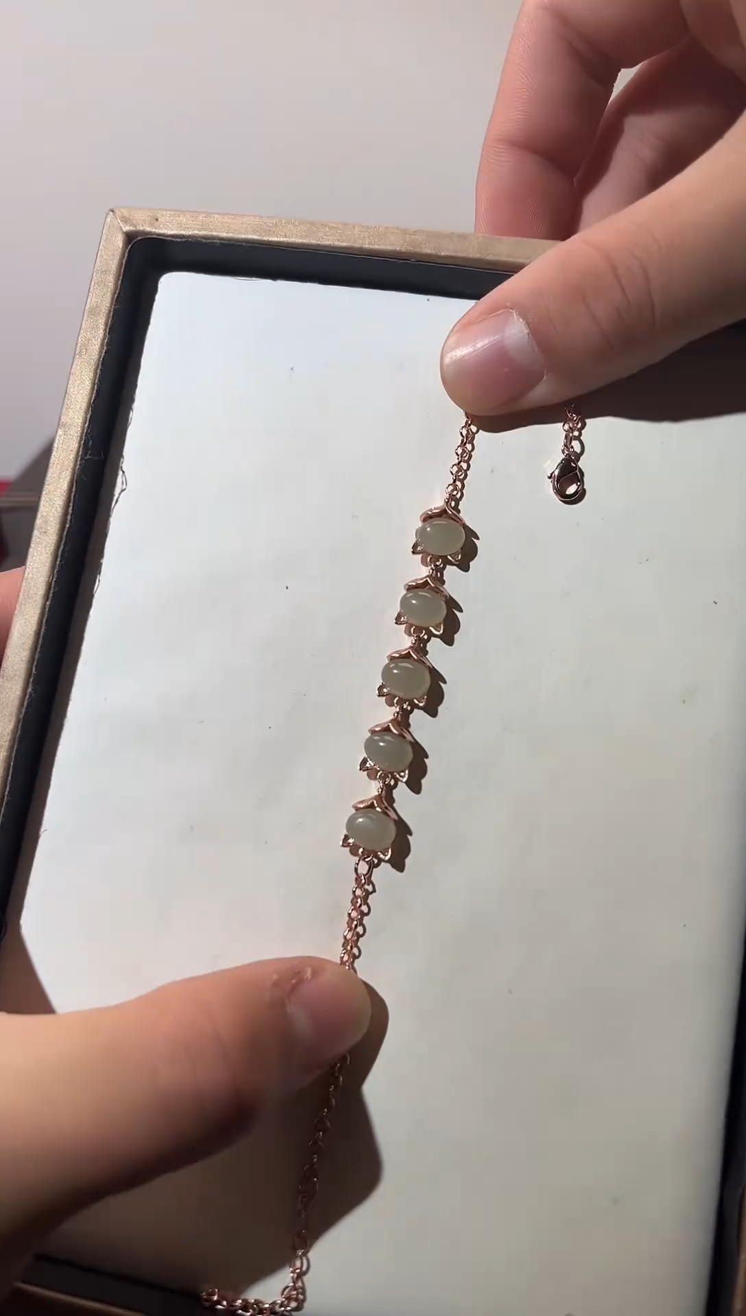 未镶嵌手链和田玉和田玉方牌手链