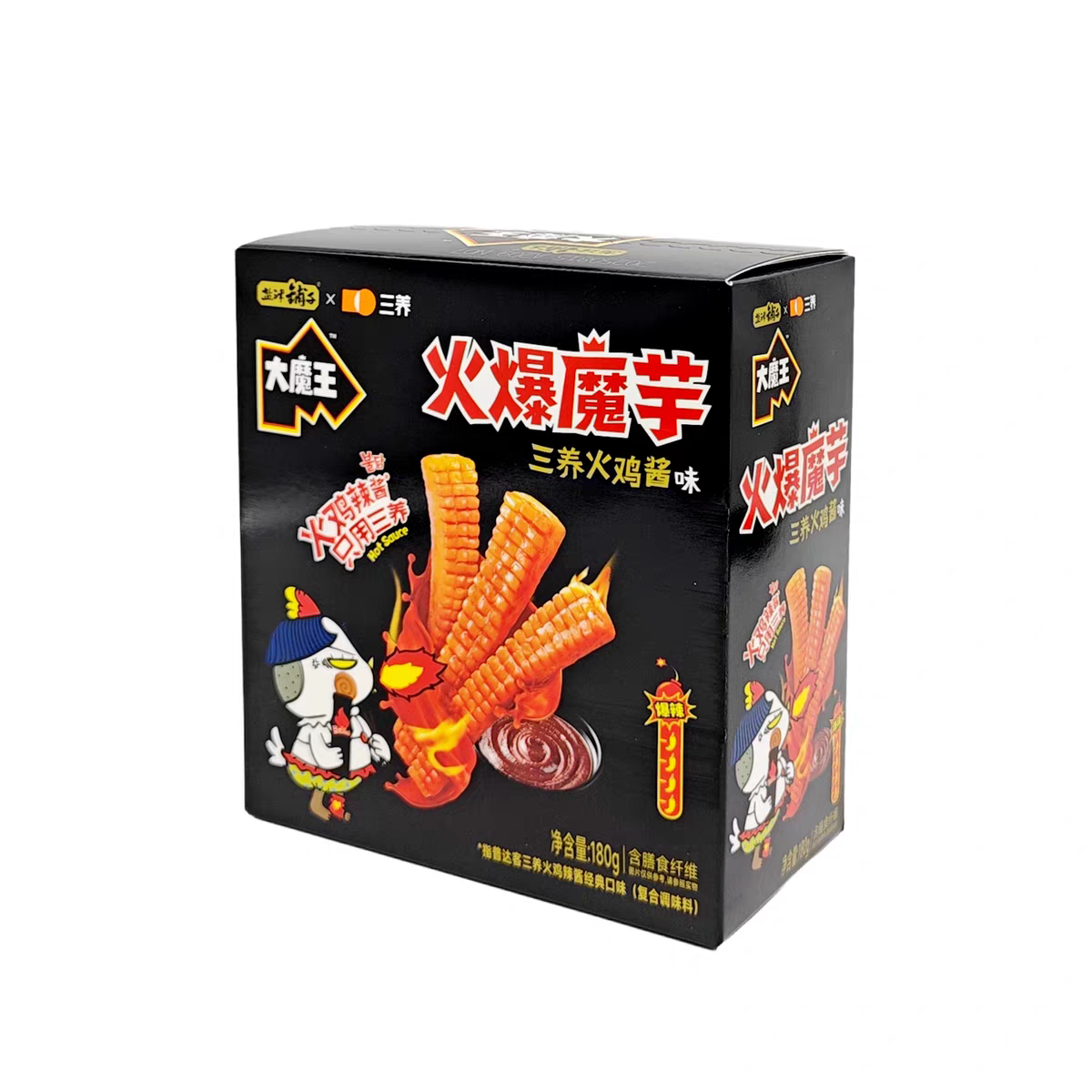 盐津铺子大魔王火爆魔芋三养火鸡味20*15g