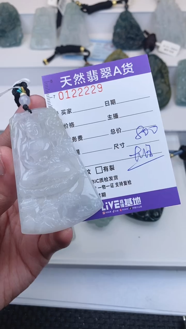 【闪购商品】翡翠颈饰未镶嵌          229