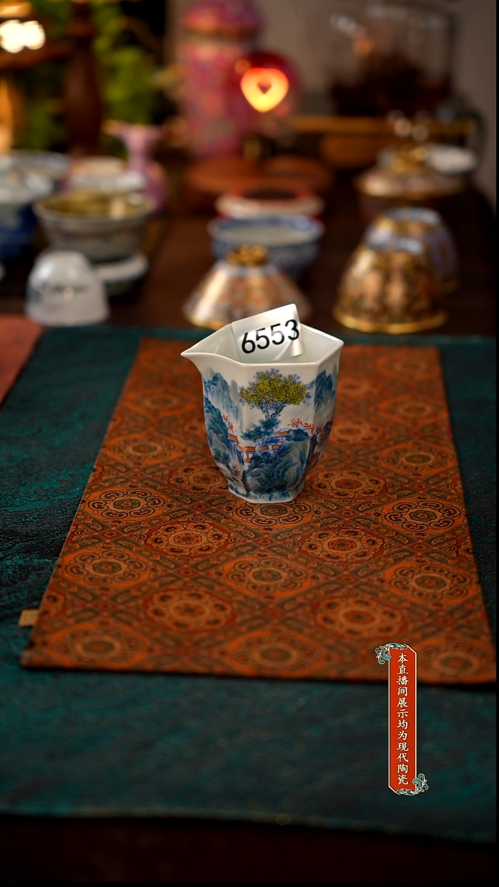 景德镇窑口茶器瓷6553