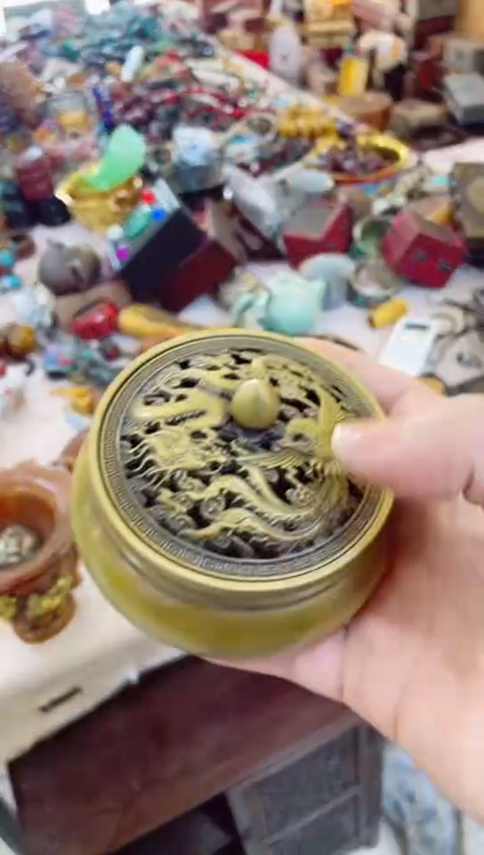 【闪购商品】1宫廷影视老旧工艺摆件