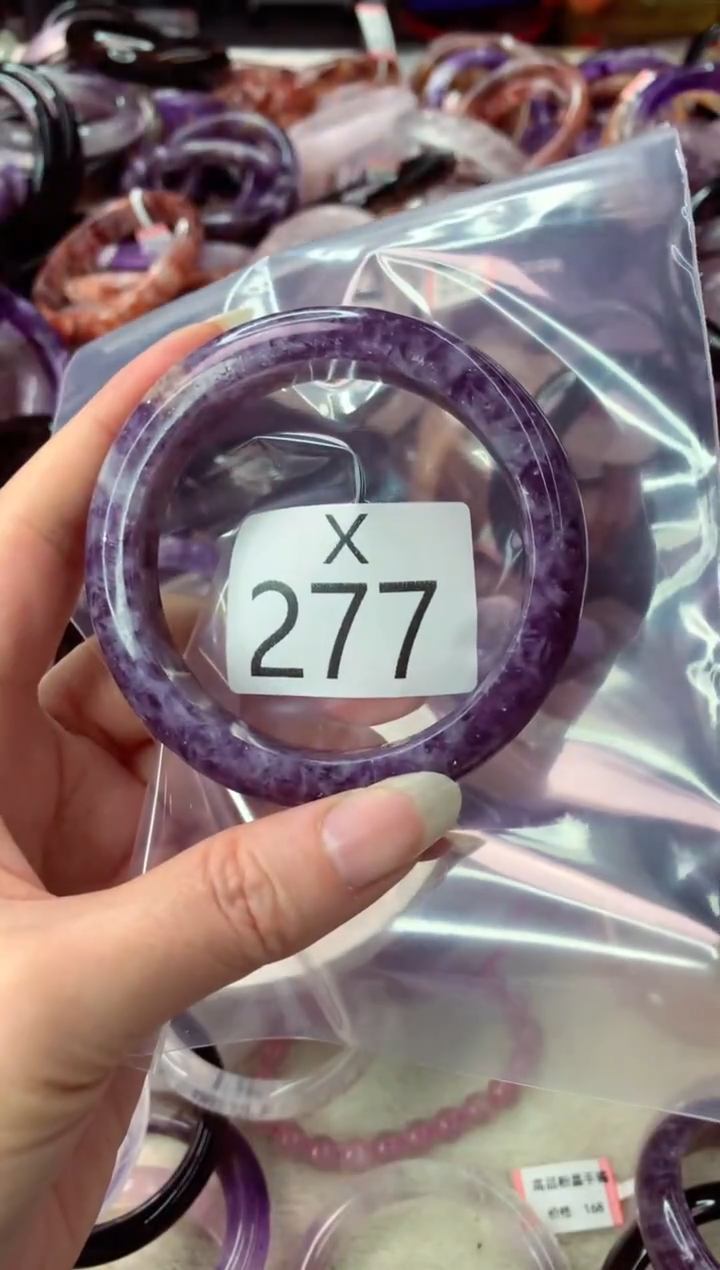 未镶嵌手镯水晶X277-57