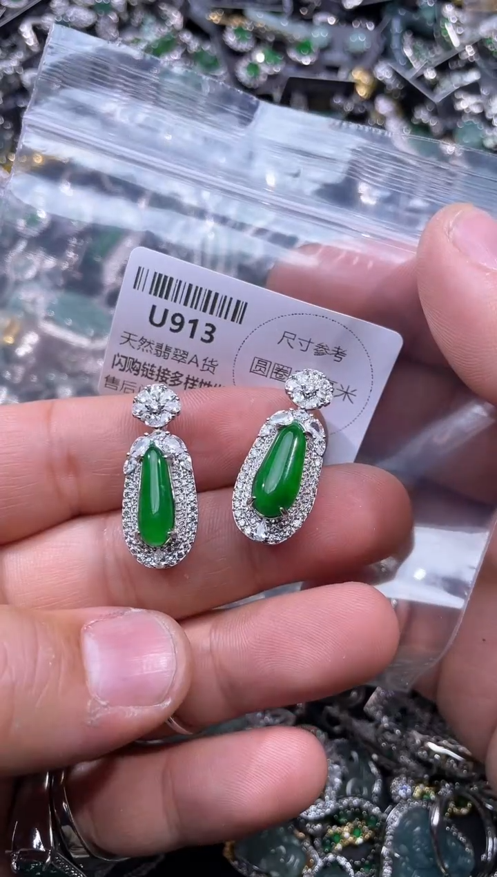 【闪购商品】翡翠颈饰未镶嵌U913多样性发其一