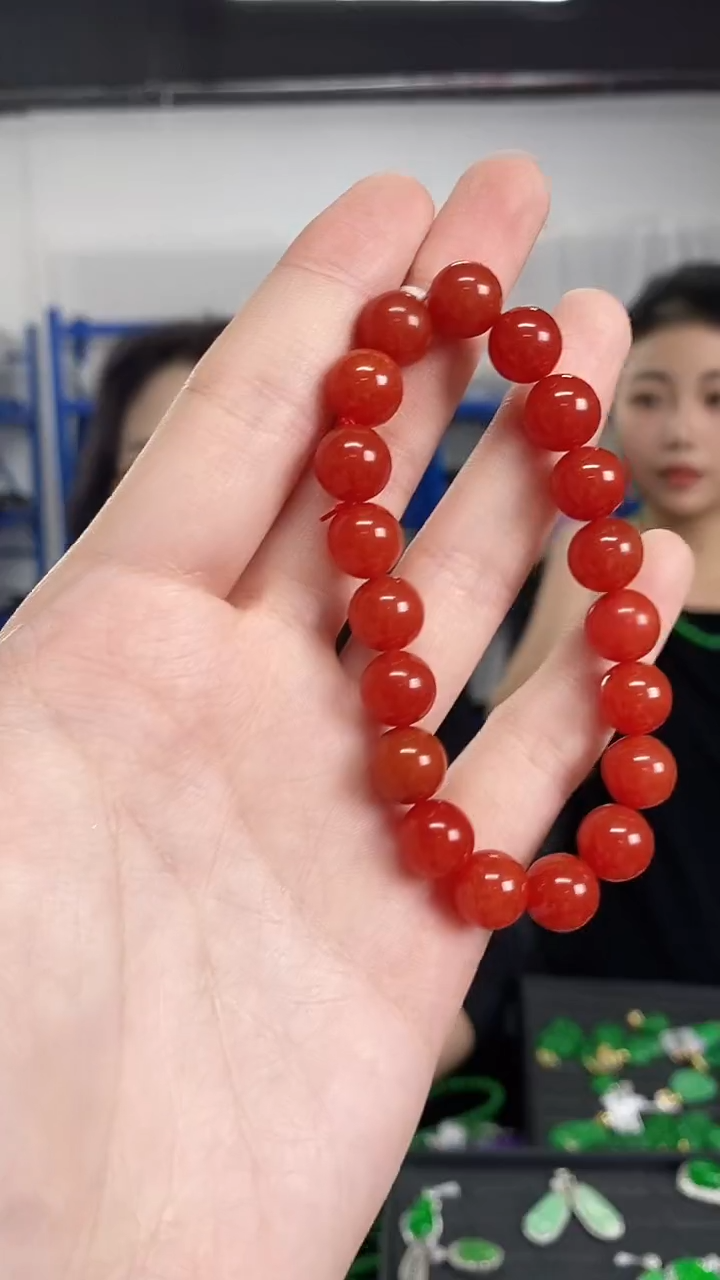 未镶嵌手串南红玛瑙闪购链接 多样性发其一颜色微差