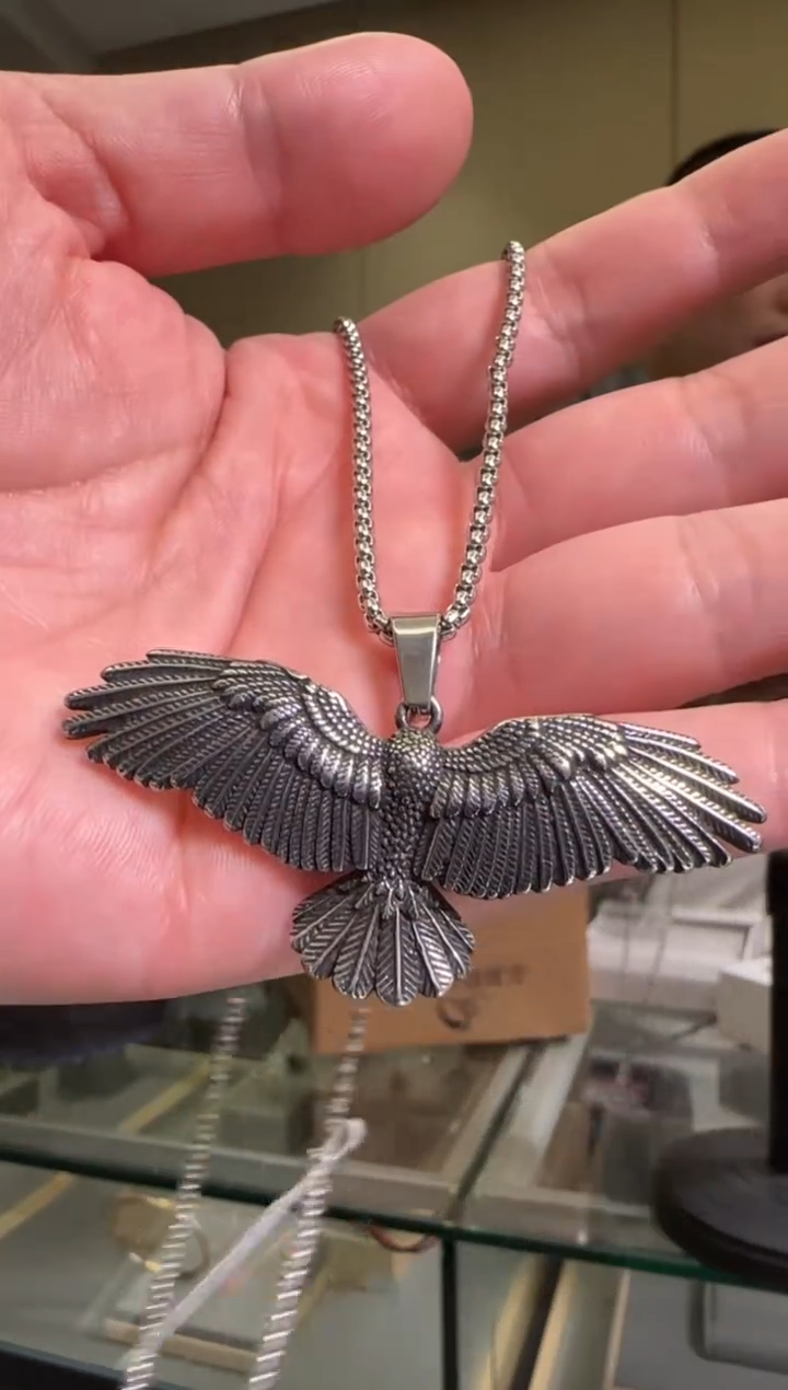 钛钢无CK项链1319