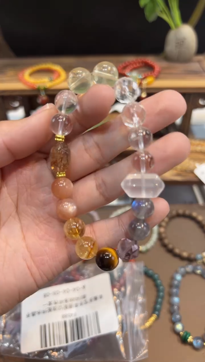 【闪购商品】水晶手绳未镶嵌@@手饰