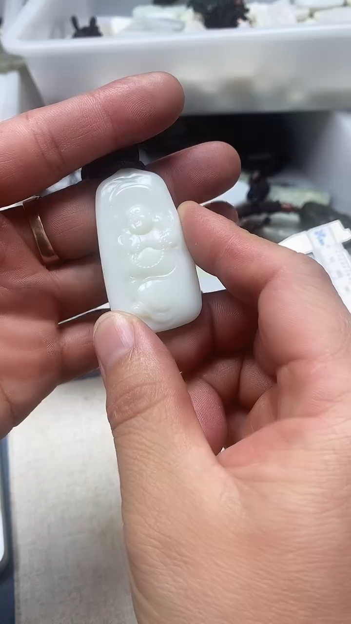 吊坠(不含链)未镶嵌和田玉1