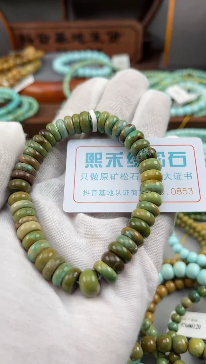 【闪购商品】绿松石松石未镶嵌0853