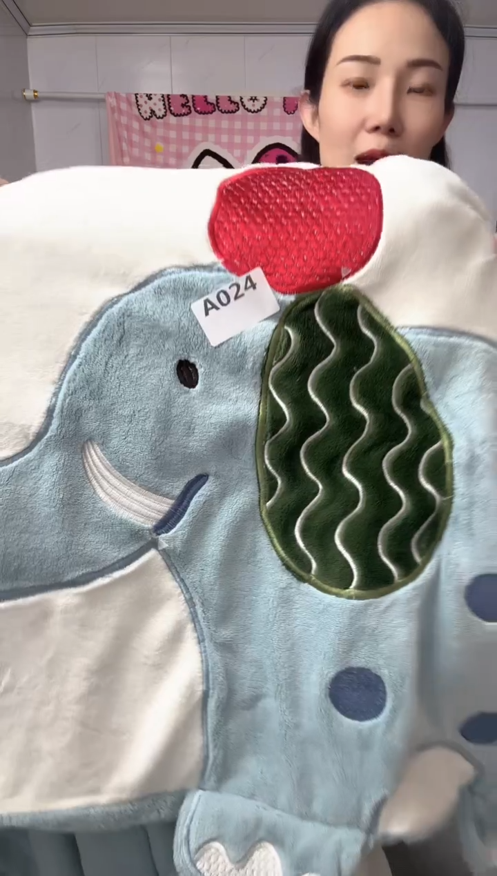 牛奶绒024默认瑕疵被罩两米被罩