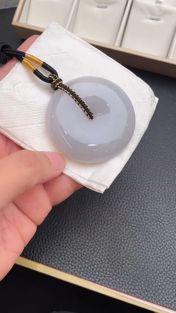 颈饰未镶嵌翡翠天然缅甸翡翠A货321