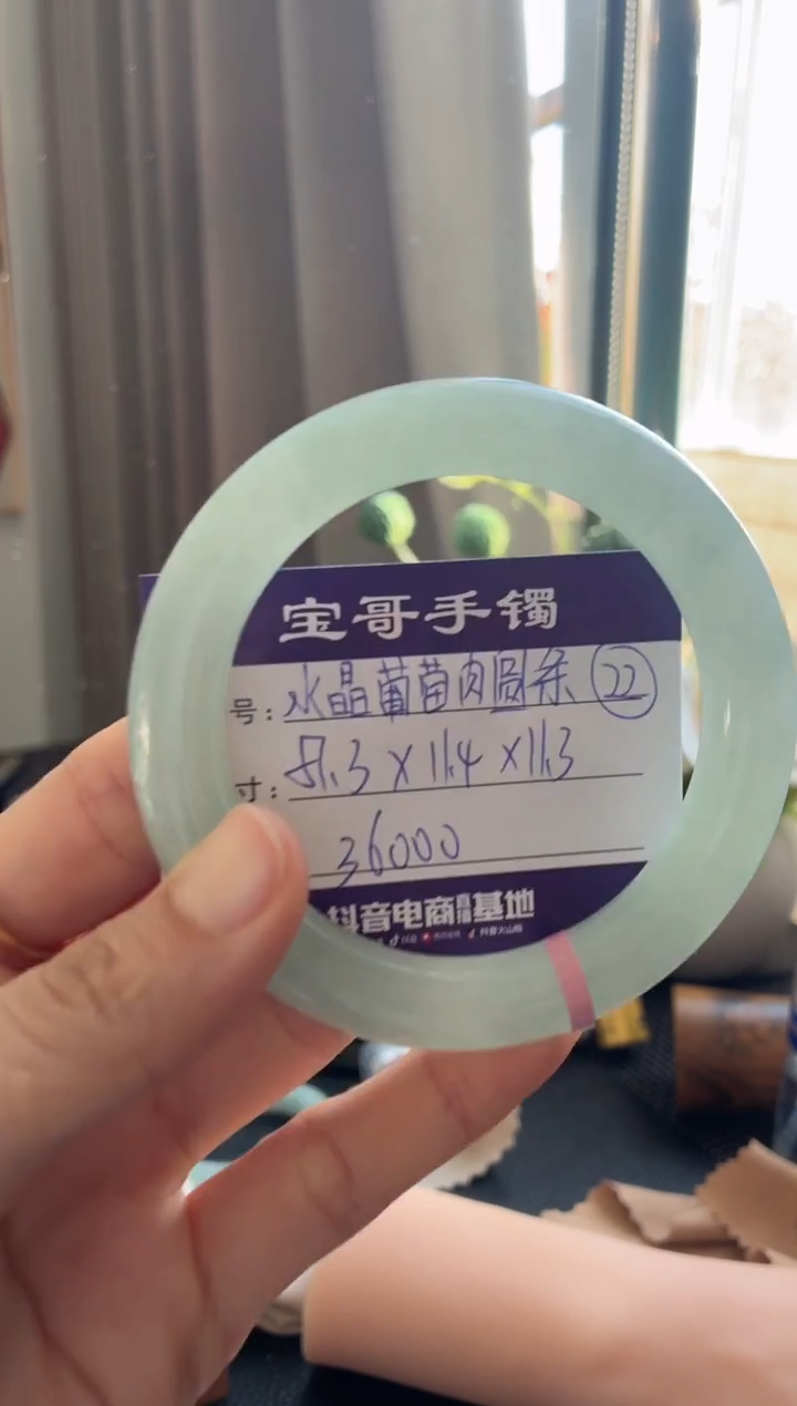 未镶嵌手镯翡翠翡翠手镯22号