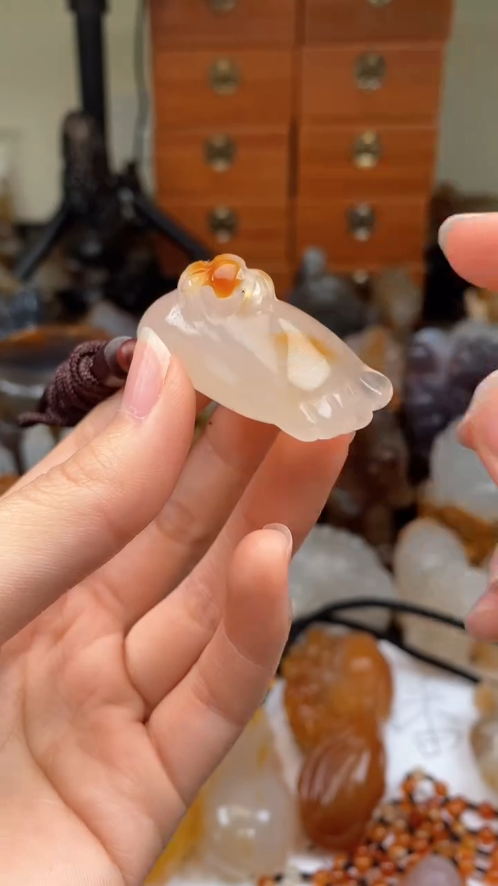 【闪购商品】玛瑙/玉髓颈饰未镶嵌AA