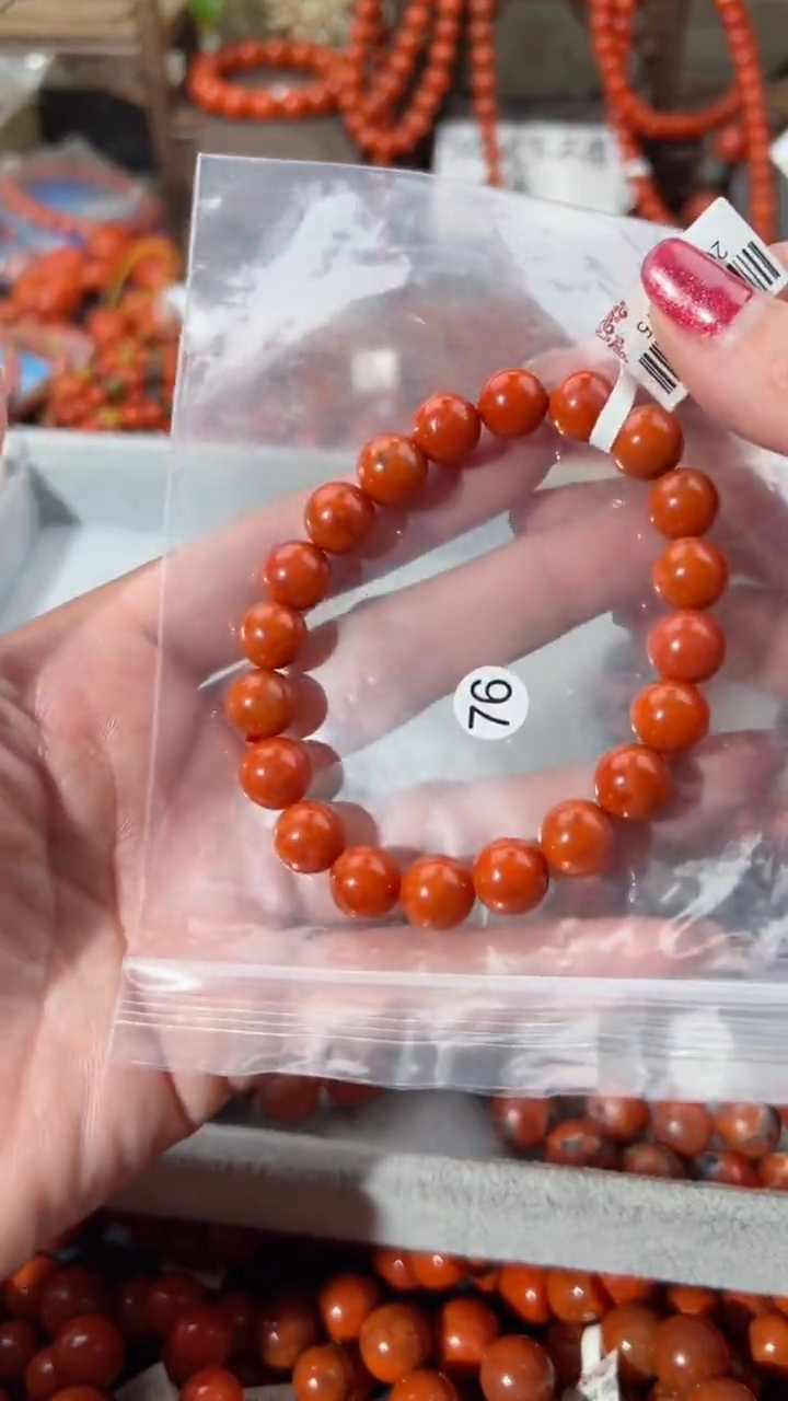 【闪购商品】南红玛瑙手串未镶嵌9+
