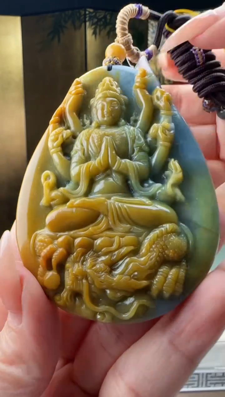 【闪购商品】翡翠颈饰未镶嵌YJ@@960Q3J14277