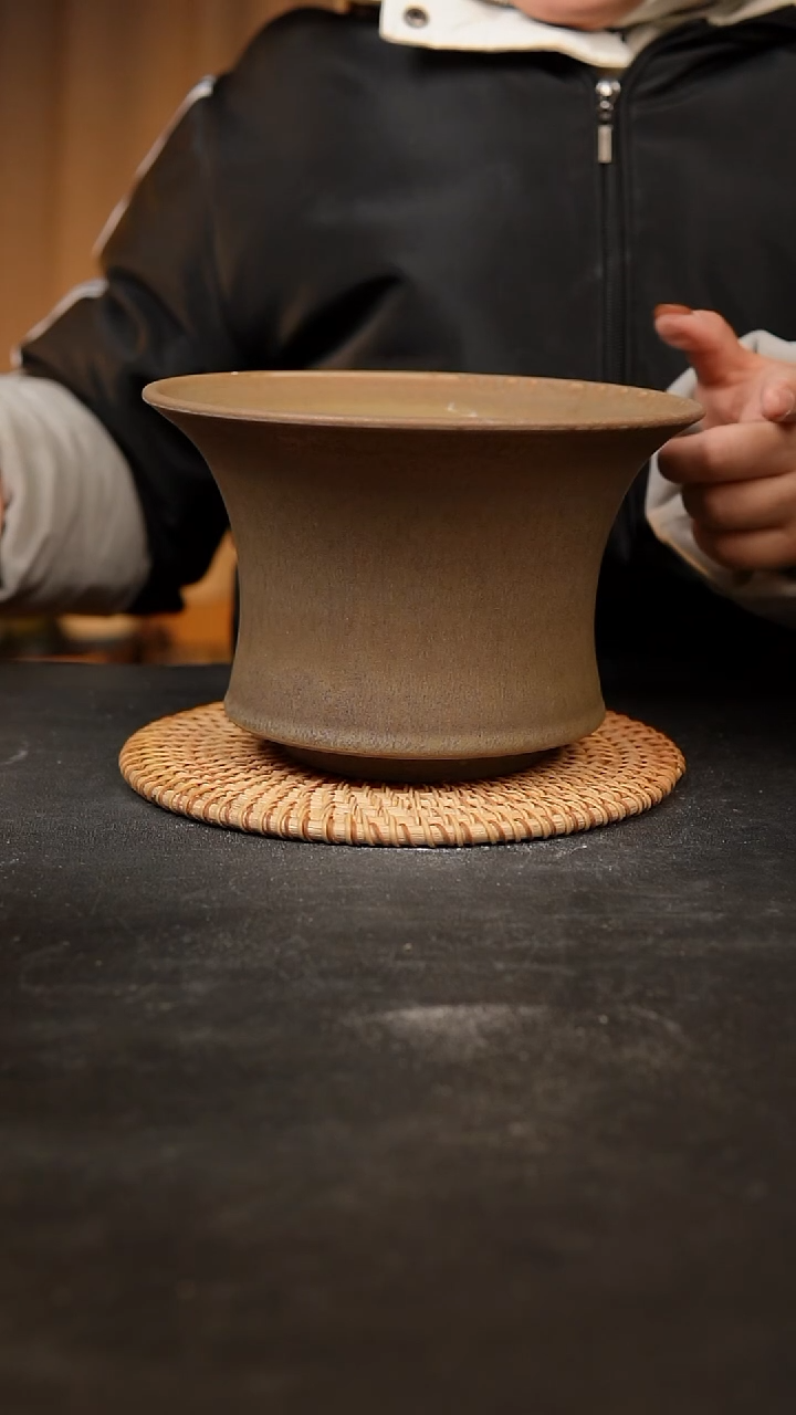 【闪购商品】瓷片泥泥手工花盆