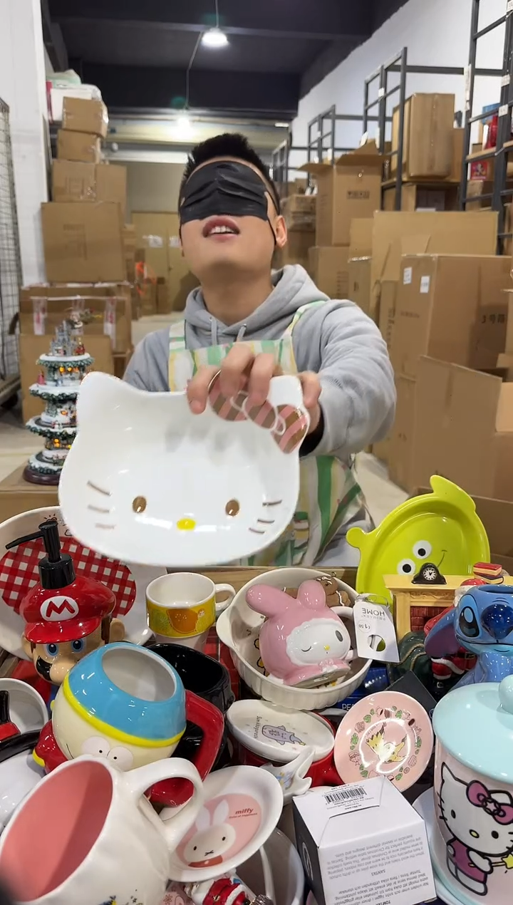 瓷片kt猫深碗    