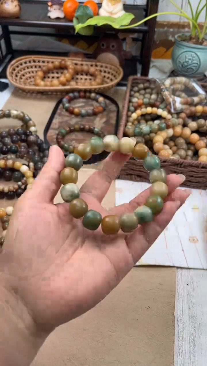 手串菩提根/象牙果我**妍x888 卡15 干磨糖壳