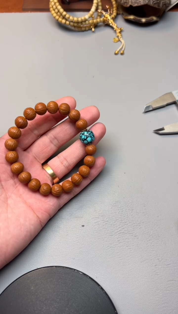 手串猴头核桃精品文玩手串一条