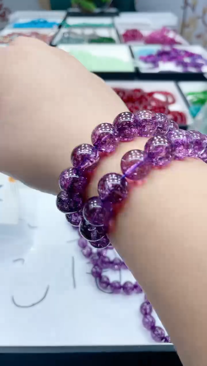 【闪购商品】紫晶手链未镶嵌sdfsdffddf