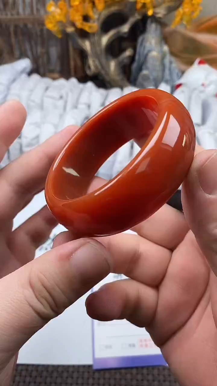 手镯玛瑙/玉髓未镶嵌219-57/8(多样性发货看清圈口下单）