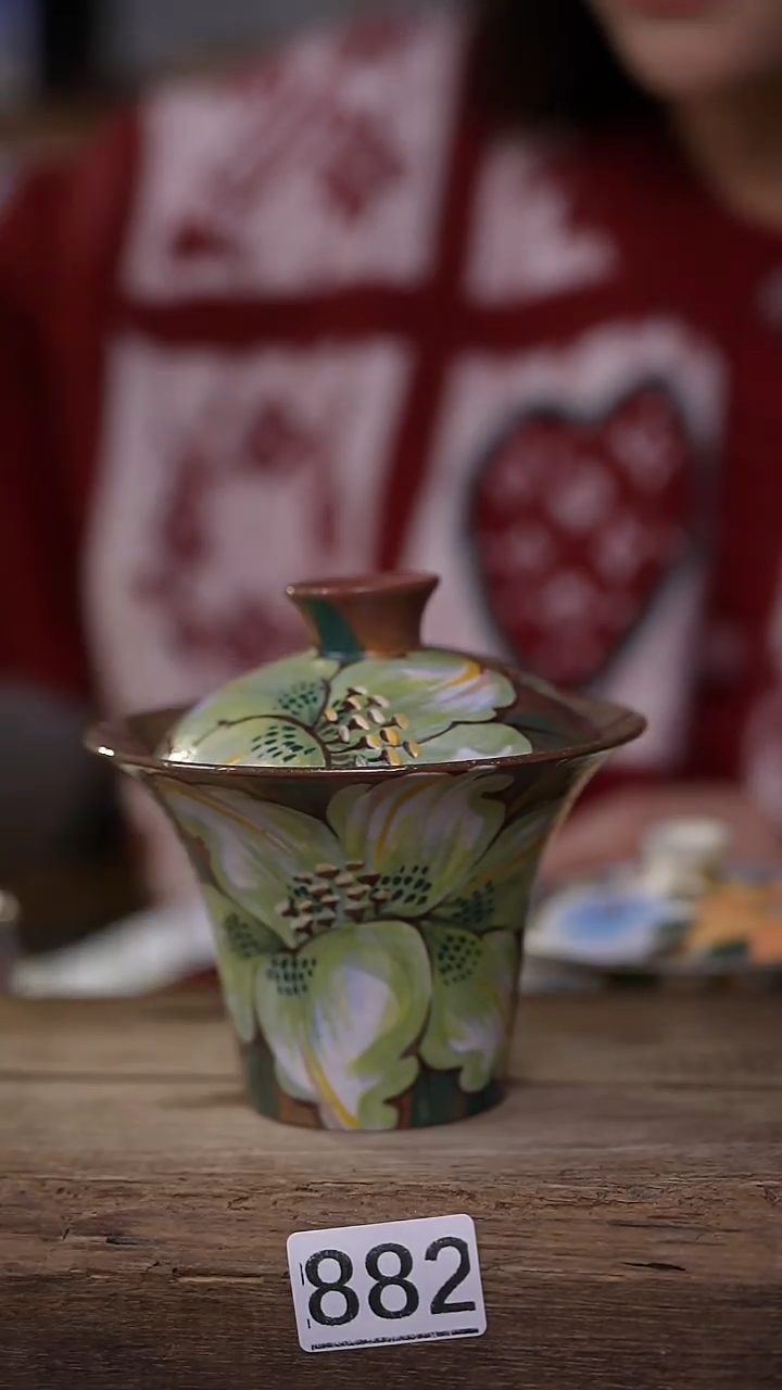 【闪购商品】瓷片油画风·彩绘·设计师石一款