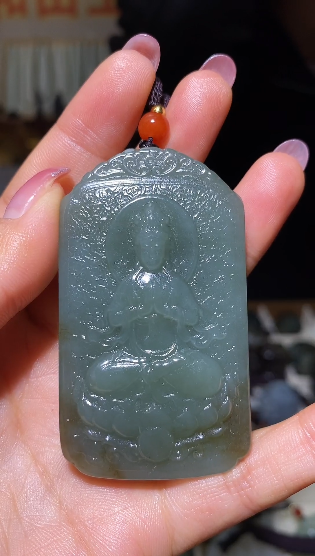 颈饰未镶嵌和田玉1