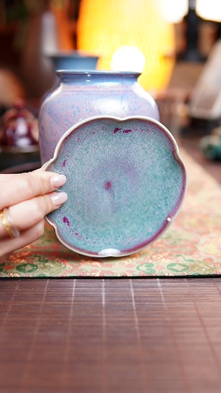 平***悦514  花口杯垫  