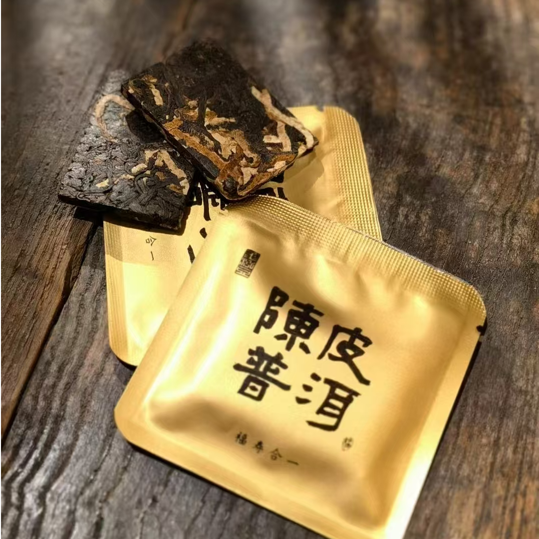 陈皮普洱饼干片 90g